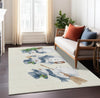 Piper Looms Chantille Christmas ACN1826 Ivory Machine Washable Area Rug Lifestyle Image Feature