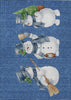 Piper Looms Chantille Christmas ACN1826 Navy Machine Washable Area Rug main image