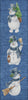 Piper Looms Chantille Christmas ACN1826 Navy Machine Washable Area Rug Runner Main Image