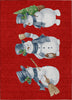 Piper Looms Chantille Christmas ACN1826 Red Machine Washable Area Rug main image