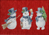 Piper Looms Chantille Christmas ACN1826 Red Machine Washable Area Rug Scatter Main Image