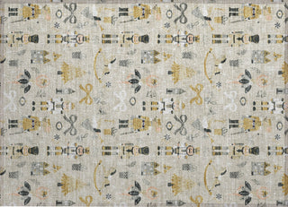 Piper Looms Chantille Christmas ACN1827 Beige Machine Washable Area Rug Scatter Main Image