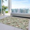 Piper Looms Chantille Christmas ACN1828 Aloe Machine Washable Area Rug Outdoor Lifestyle Image Feature