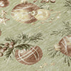 Piper Looms Chantille Christmas ACN1828 Aloe Machine Washable Area Rug Swatch Image