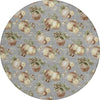 Piper Looms Chantille Christmas ACN1828 Gray Machine Washable Area Rug Round Main Image