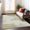 Piper Looms Chantille Geometric ACN1829 Beige Machine Washable Area Rug Lifestyle Image Feature