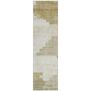 Piper Looms Chantille Geometric ACN1829 Beige Machine Washable Area Rug Runner Main Image