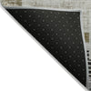 Piper Looms Chantille Geometric ACN1829 Brown Machine Washable Area Rug Backing Image
