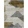 Piper Looms Chantille Geometric ACN1829 Brown Machine Washable Area Rug main image
