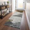 Piper Looms Chantille Geometric ACN1829 Brown Machine Washable Area Rug Runner Lifestyle Image Feature