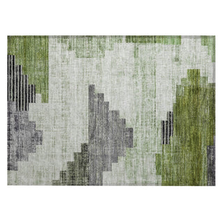 Piper Looms Chantille Geometric ACN1829 Fern Machine Washable Area Rug Scatter Main Image