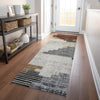 Piper Looms Chantille Geometric ACN1829 Paprika Machine Washable Area Rug Runner Lifestyle Image Feature
