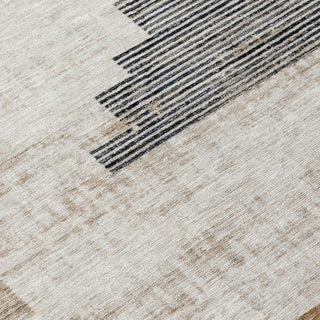 Piper Looms Chantille Geometric ACN1829 Paprika Machine Washable Area Rug Swatch Image