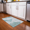 Piper Looms Chantille Geometric ACN1829 Teal Machine Washable Area Rug Scatter Lifestyle Image Feature