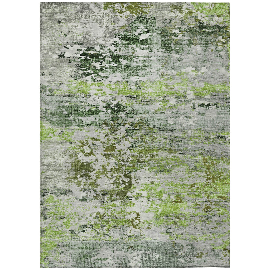Piper Looms Chantille Modern ACN1830 Aloe Machine Washable Area Rug main image