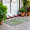 Piper Looms Chantille Modern ACN1830 Aloe Machine Washable Area Rug Scatter Outdoor Lifestyle Image Feature