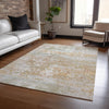 Piper Looms Chantille Modern ACN1830 Coral Machine Washable Area Rug Lifestyle Image Feature