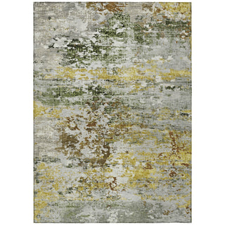 Piper Looms Chantille Modern ACN1830 Gold Machine Washable Area Rug main image