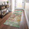 Piper Looms Chantille Modern ACN1830 Orange Machine Washable Area Rug Runner Lifestyle Image Feature