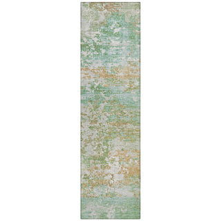 Piper Looms Chantille Modern ACN1830 Teal Machine Washable Area Rug Runner Main Image