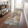 Piper Looms Chantille Modern ACN1830 Terracotta Machine Washable Area Rug Runner Lifestyle Image Feature