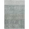 Piper Looms Chantille Geometric ACN1831 Aqua Machine Washable Area Rug main image