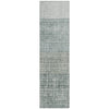 Piper Looms Chantille Geometric ACN1831 Aqua Machine Washable Area Rug Runner Main Image