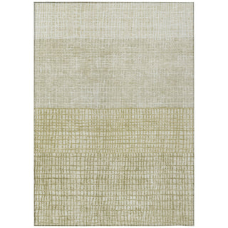 Piper Looms Chantille Geometric ACN1831 Beige Machine Washable Area Rug main image