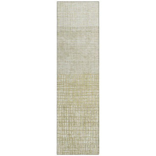 Piper Looms Chantille Geometric ACN1831 Beige Machine Washable Area Rug Runner Main Image