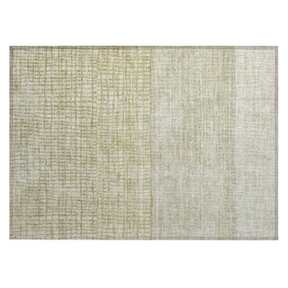 Piper Looms Chantille Geometric ACN1831 Beige Machine Washable Area Rug Scatter Main Image