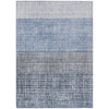 Piper Looms Chantille Geometric ACN1831 Blue Machine Washable Area Rug main image