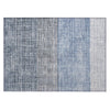 Piper Looms Chantille Geometric ACN1831 Blue Machine Washable Area Rug Scatter Main Image