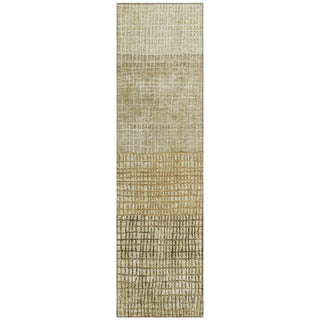 Piper Looms Chantille Geometric ACN1831 Brown Machine Washable Area Rug Runner Main Image