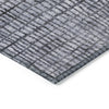 Piper Looms Chantille Geometric ACN1831 Denim Machine Washable Area Rug Corner Image