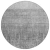 Piper Looms Chantille Geometric ACN1831 Gray Machine Washable Area Rug Round Main Image