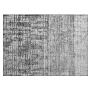 Piper Looms Chantille Geometric ACN1831 Gray Machine Washable Area Rug Scatter Main Image