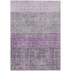 Piper Looms Chantille Geometric ACN1831 Plum Machine Washable Area Rug main image