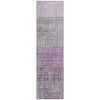 Piper Looms Chantille Geometric ACN1831 Plum Machine Washable Area Rug Runner Main Image