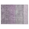 Piper Looms Chantille Geometric ACN1831 Plum Machine Washable Area Rug Scatter Main Image