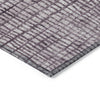Piper Looms Chantille Geometric ACN1831 Purple Machine Washable Area Rug Corner Image