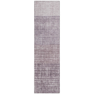 Piper Looms Chantille Geometric ACN1831 Purple Machine Washable Area Rug Runner Main Image
