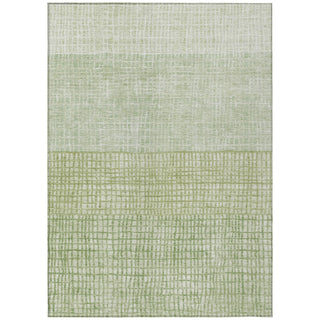 Piper Looms Chantille Geometric ACN1831 Sage Machine Washable Area Rug main image
