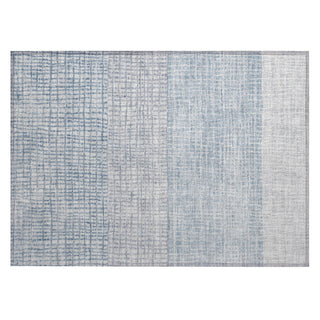 Piper Looms Chantille Geometric ACN1831 Sky Machine Washable Area Rug Scatter Main Image