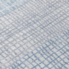 Piper Looms Chantille Geometric ACN1831 Sky Machine Washable Area Rug Swatch Image