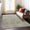 Piper Looms Chantille Geometric ACN1831 Taupe Machine Washable Area Rug Lifestyle Image Feature