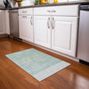 Piper Looms Chantille Geometric ACN1831 Teal Machine Washable Area Rug Scatter Lifestyle Image Feature