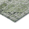 Piper Looms Chantille Global ACN1832 Aloe Machine Washable Area Rug Corner Image