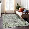 Piper Looms Chantille Global ACN1832 Aloe Machine Washable Area Rug Lifestyle Image Feature