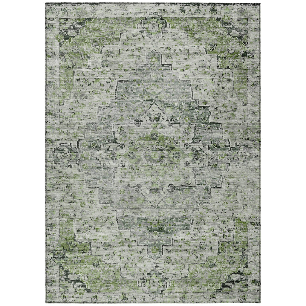 Piper Looms Chantille Global ACN1832 Aloe Machine Washable Area Rug main image