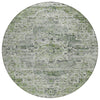 Piper Looms Chantille Global ACN1832 Aloe Machine Washable Area Rug Round Main Image